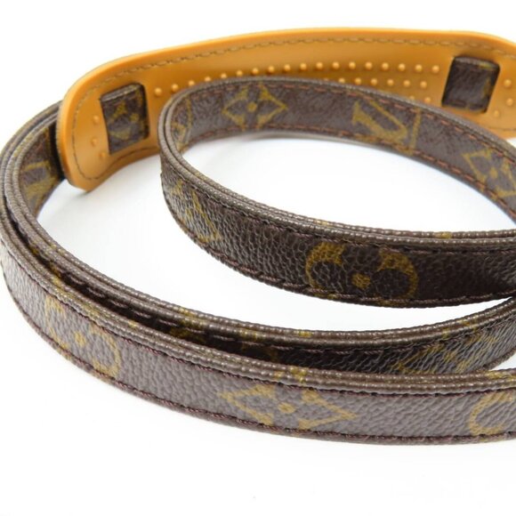 Authentic LOUIS VUITTON Monogram Shoulder Strap Replacement Brown - Picture 3 of 5